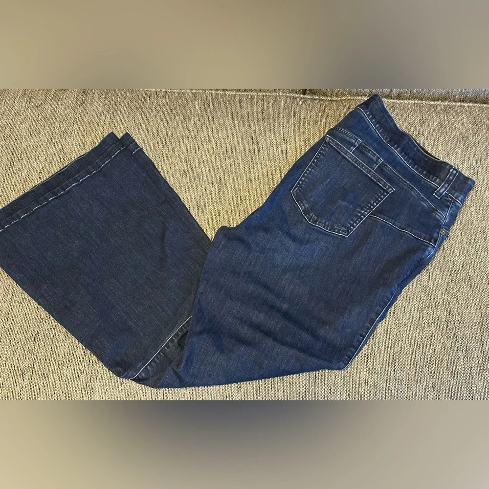 Torrid Dark Blue Flare Jeans - Picture 3 of 5